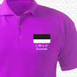 Picture of Rectangular 1.75" x 3" Black/White Engraving Stock Name Badge with Rounded Corners